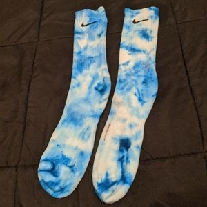 Tie dye Nike socks